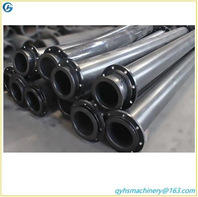 Erittäin korkean MW:n polyeteenistä kulutusta kestävä putki